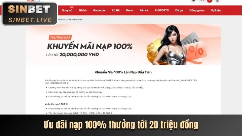 Đa dạng các môn thể thao tại go666 link mới